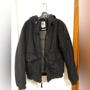 Timberland Men's Medium Waterproof Black Jacket
